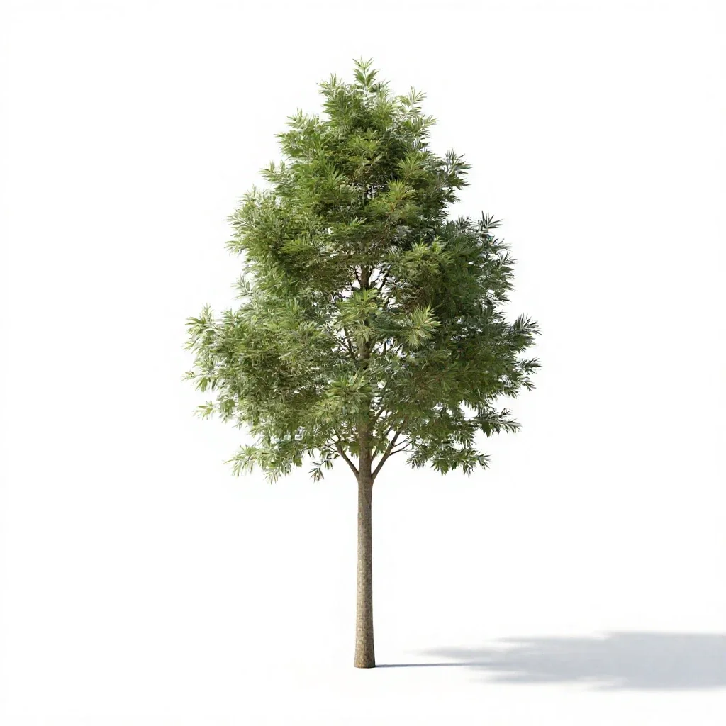 Shoetree isolated on a white background