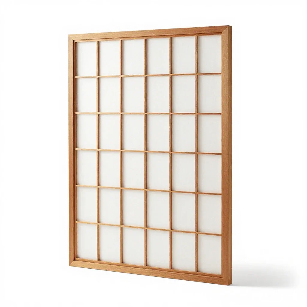 Shoji isolated on a white background