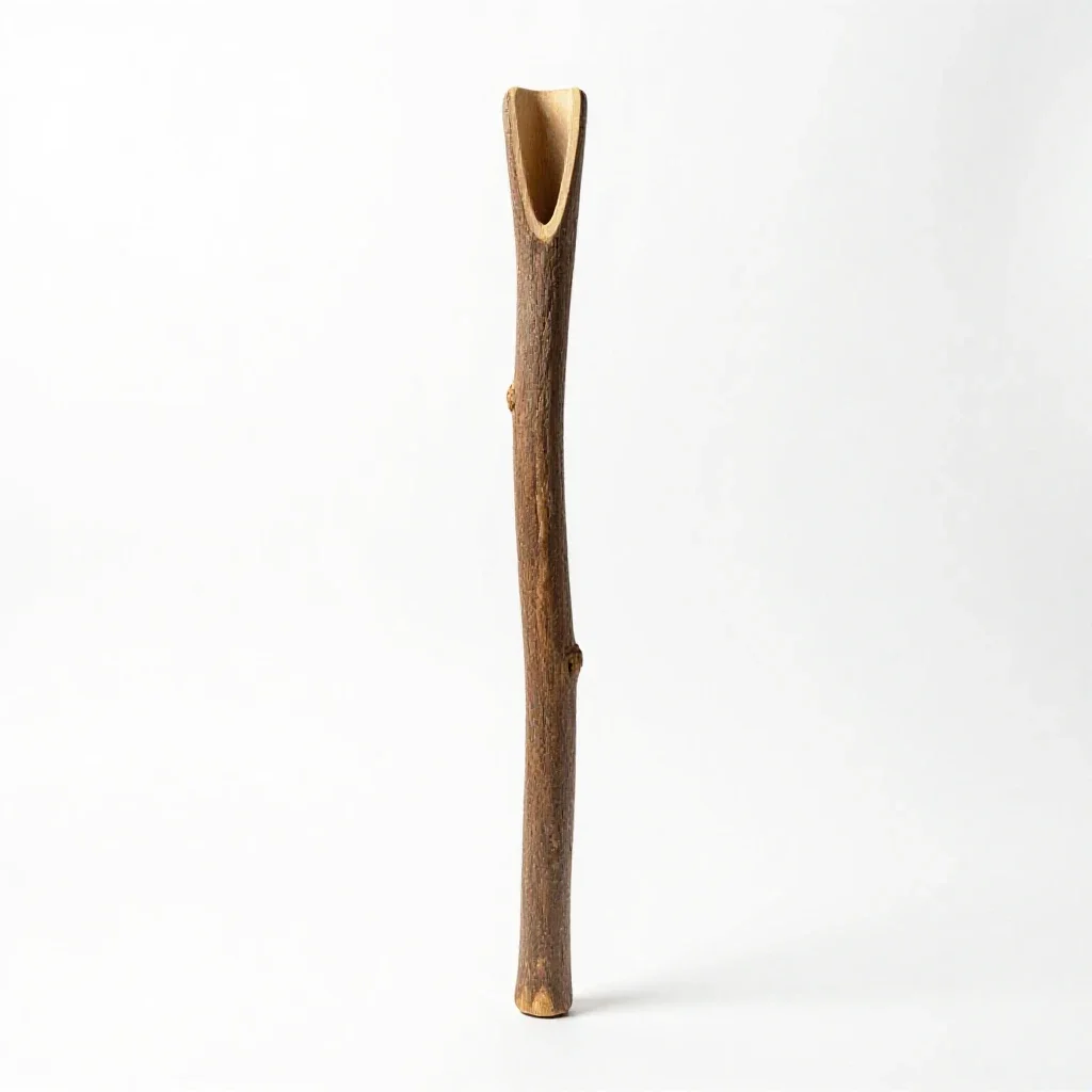 Shooting stick isolated on a white background