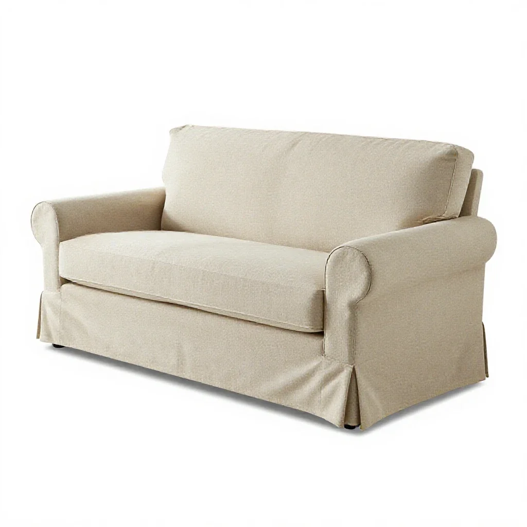 Slipcover isolated on a white background