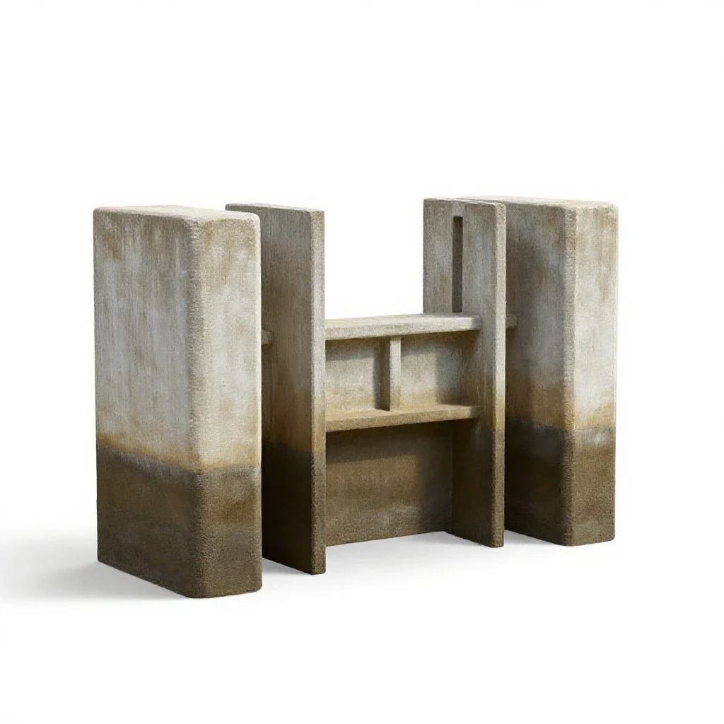 Sluicegate isolated on a white background