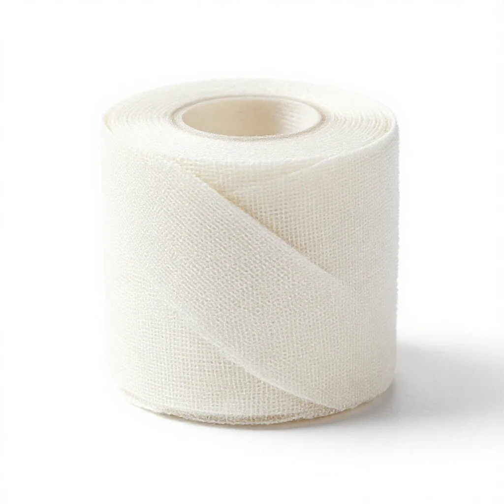 Spiral bandage isolated on a white background