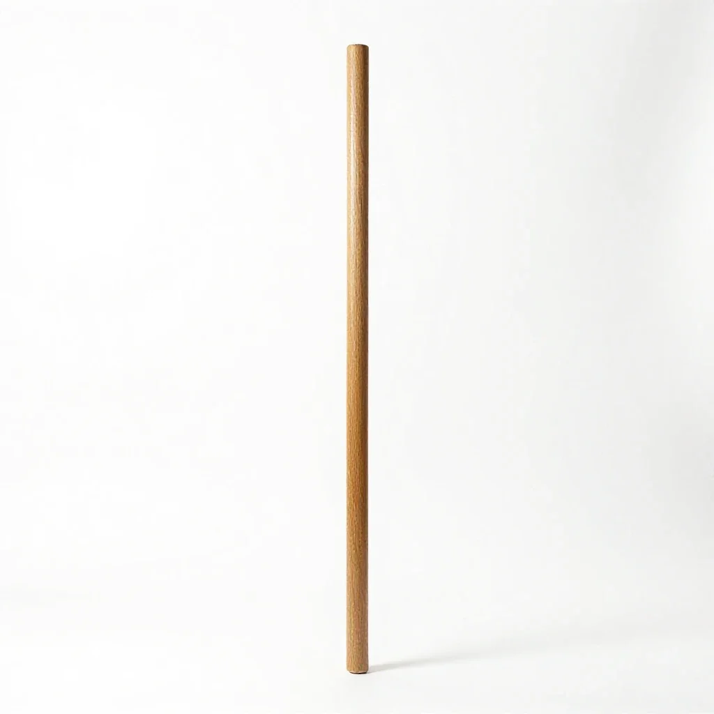 Staff isolated on a white background