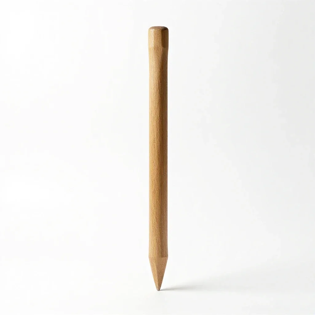 Stake isolated on a white background