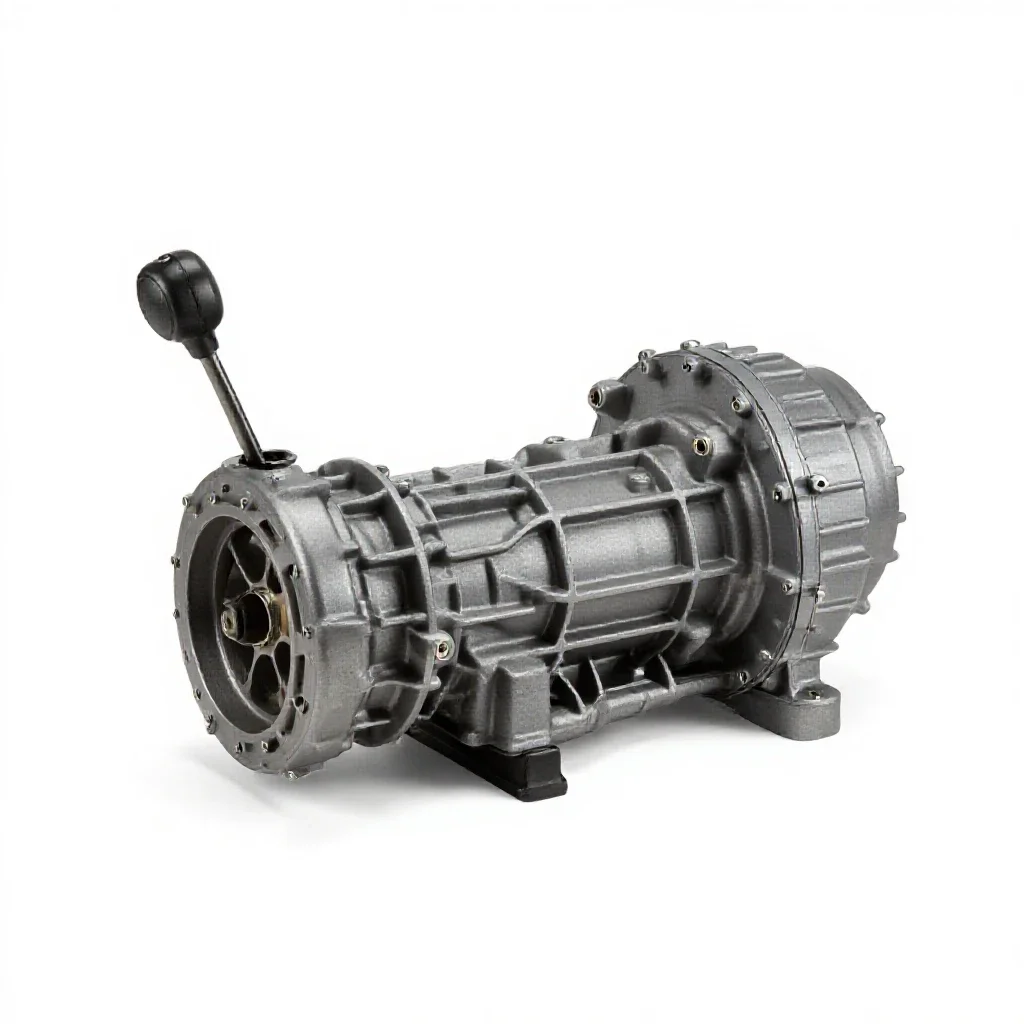 Standard transmission isolated on a white background