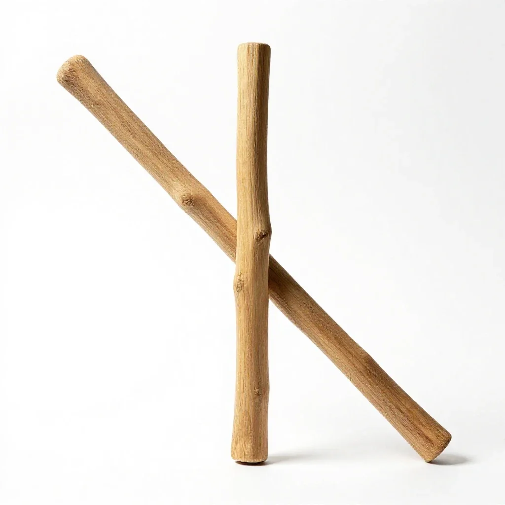 Stick isolated on a white background