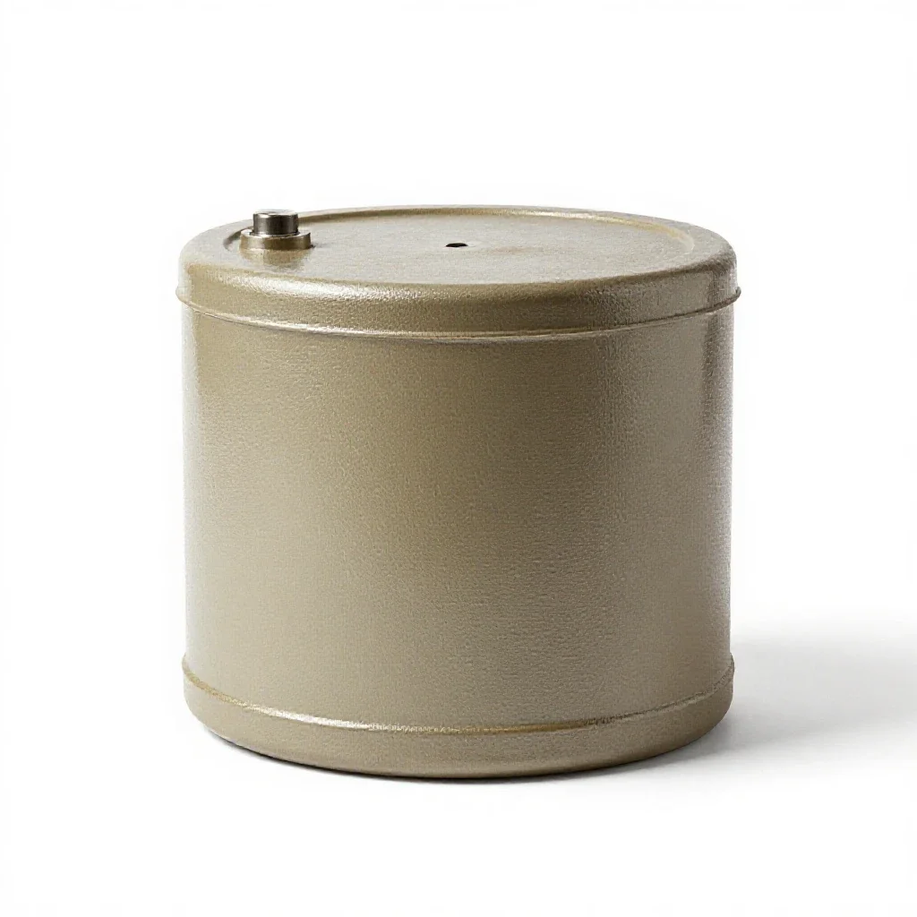 Storage cell isolated on a white background