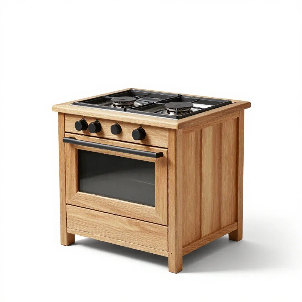 Stove isolated on a white background