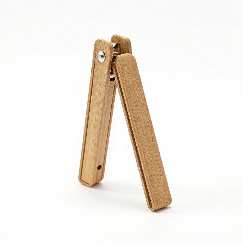 Strap hinge isolated on a white background