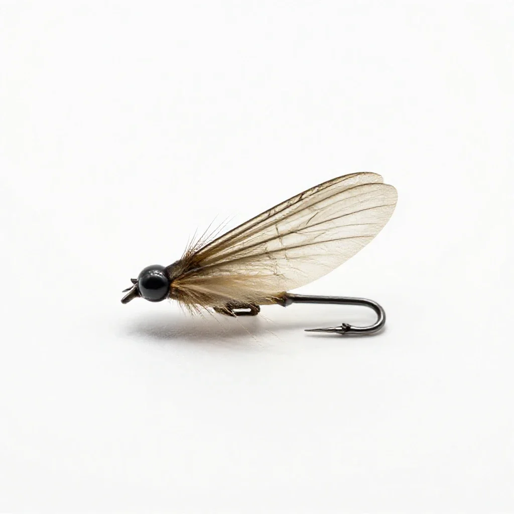 Streamer fly isolated on a white background