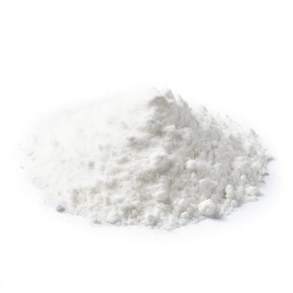 Talcum isolated on a white background