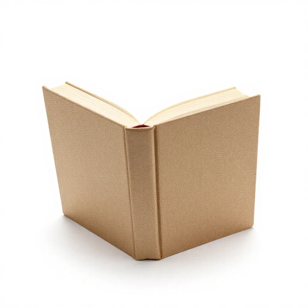 Talking book isolated on a white background