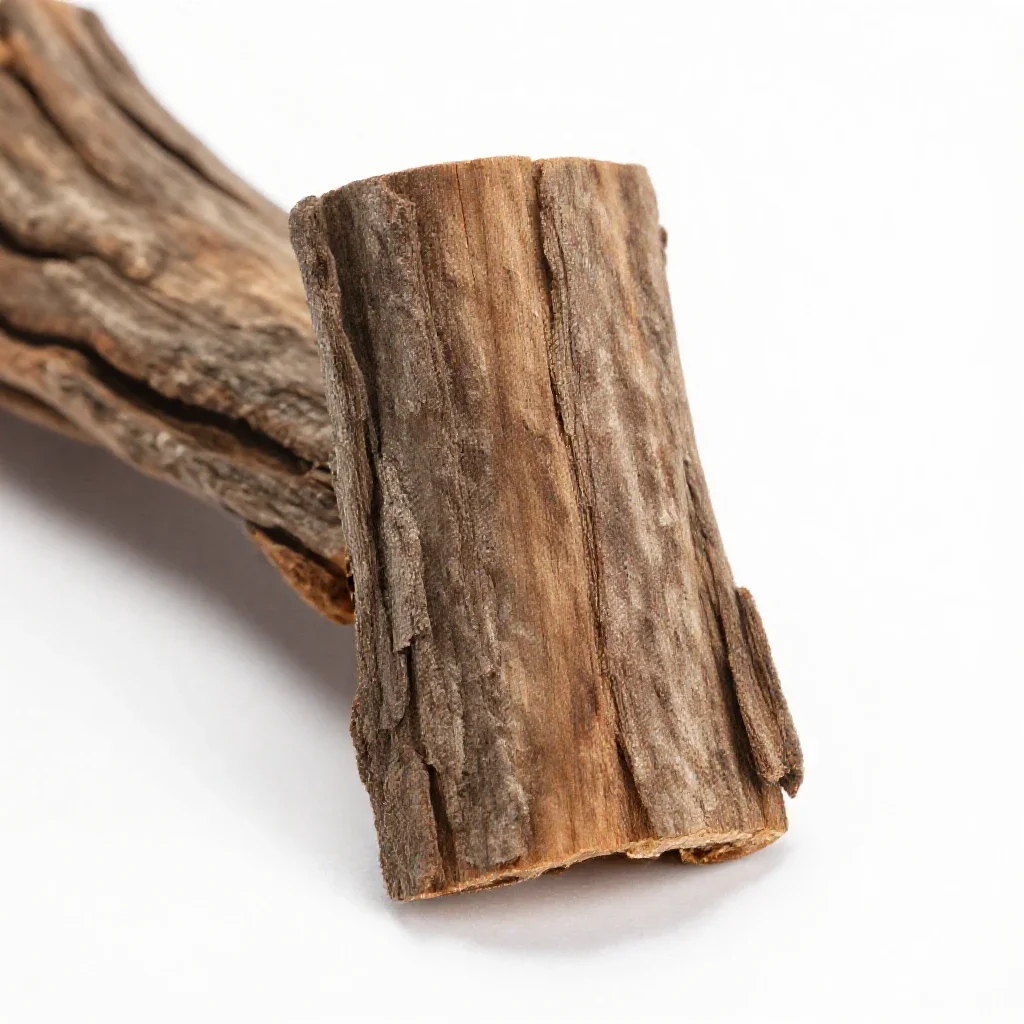 Tanbark isolated on a white background