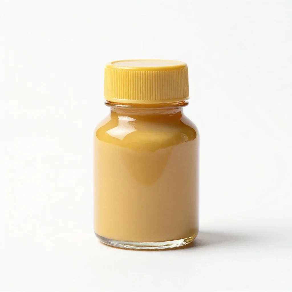 Tempera isolated on a white background
