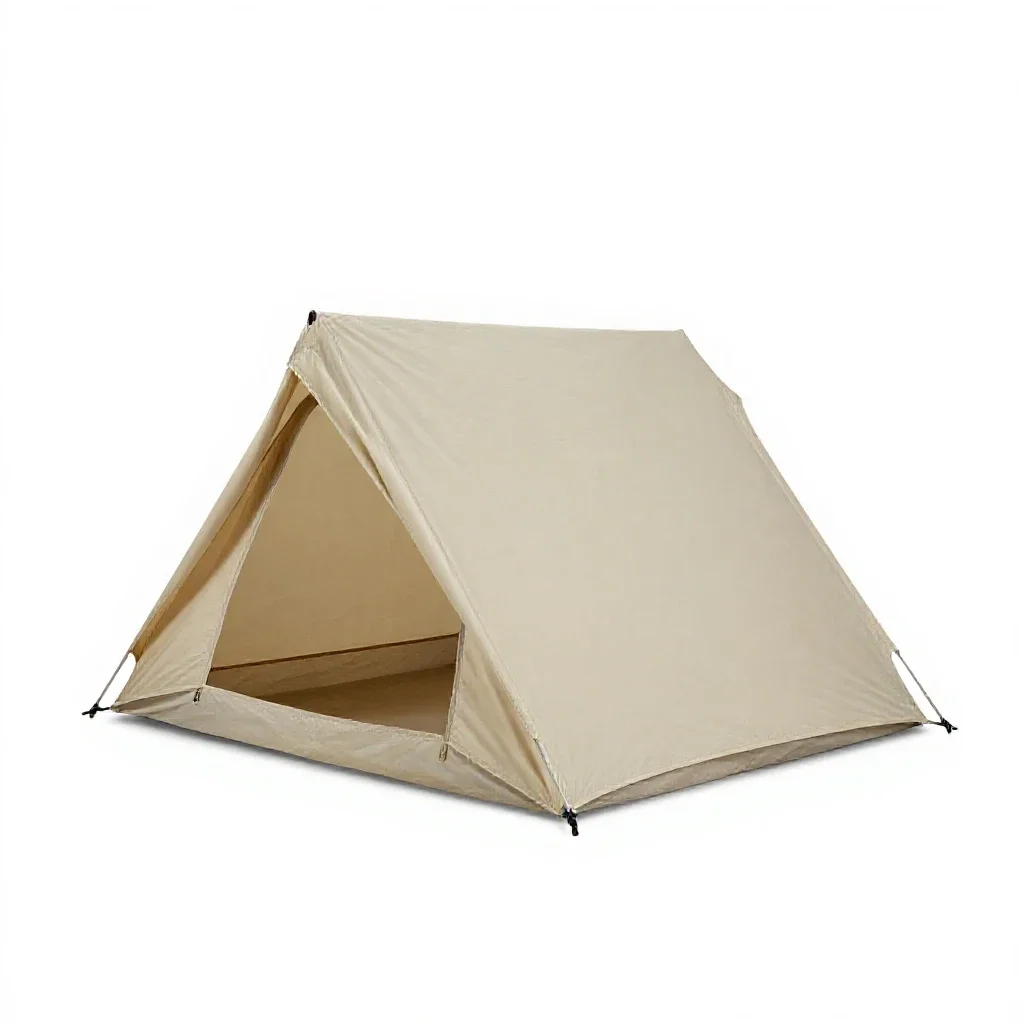 Tent-fly isolated on a white background