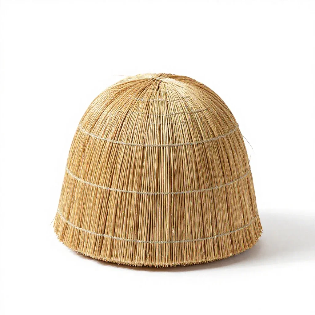 Thatch isolated on a white background