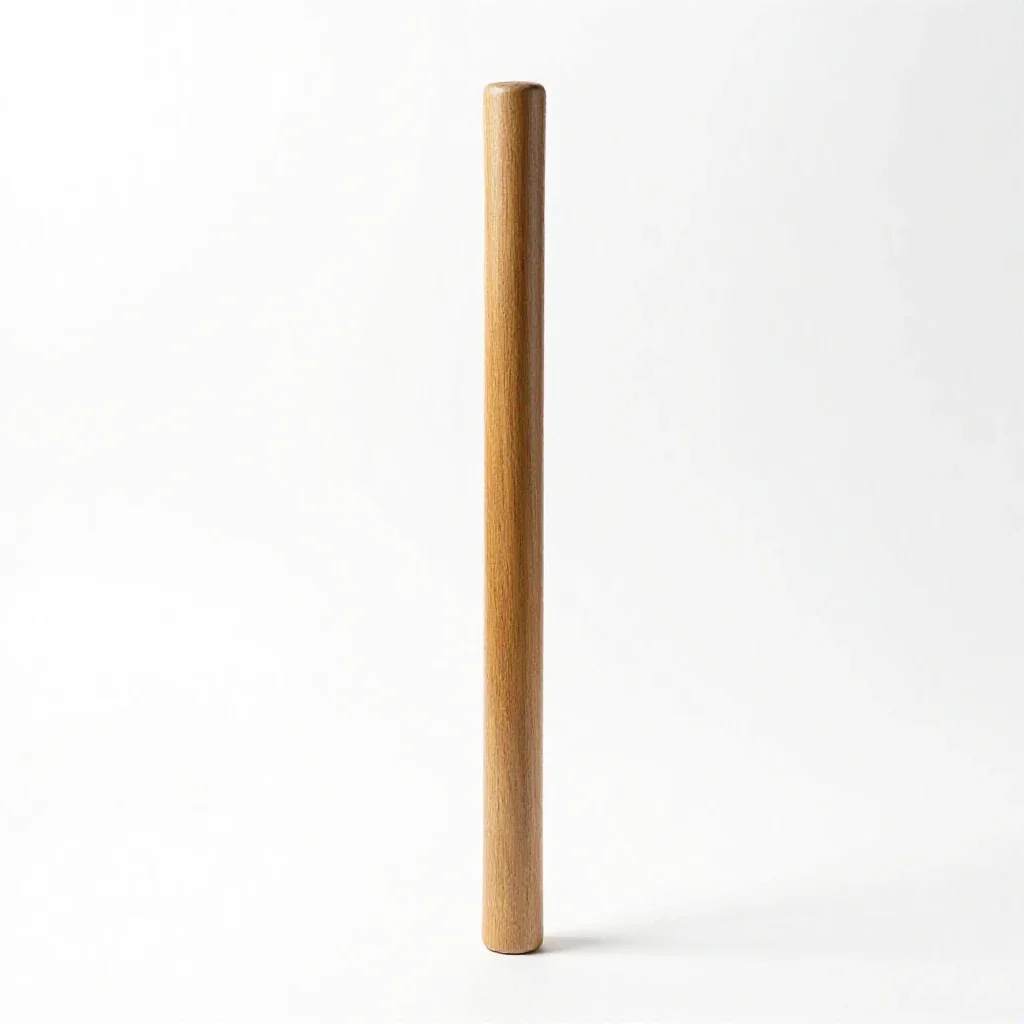 Throwing stick isolated on a white background