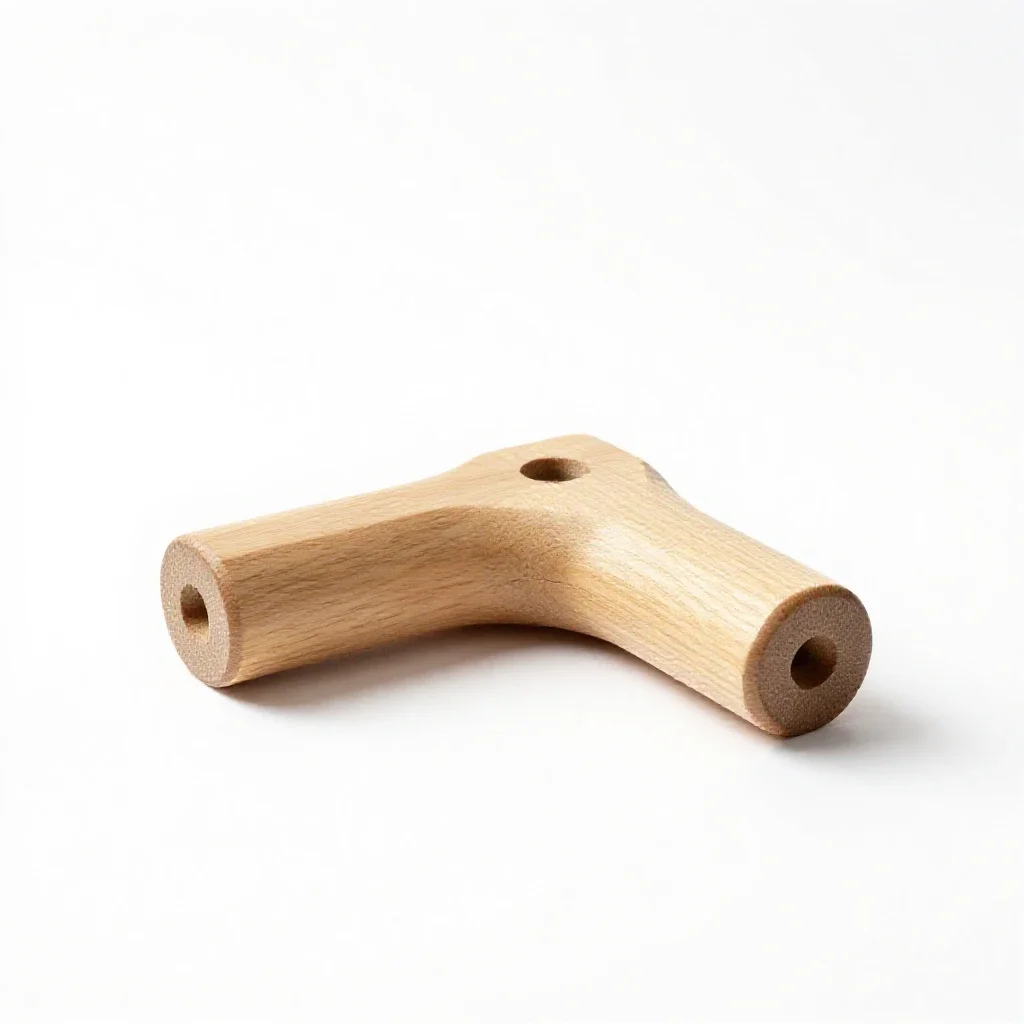 Toggle joint isolated on a white background