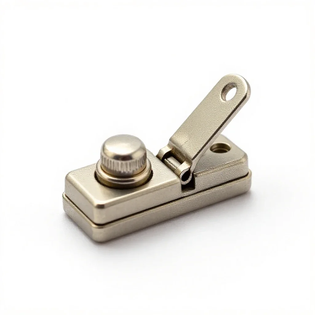Toggle switch isolated on a white background