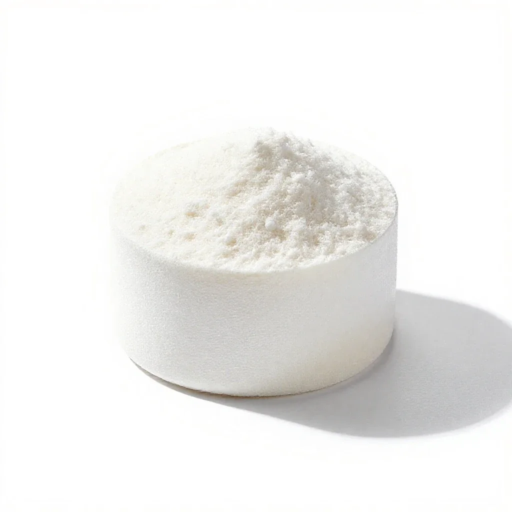 Toilet powder isolated on a white background