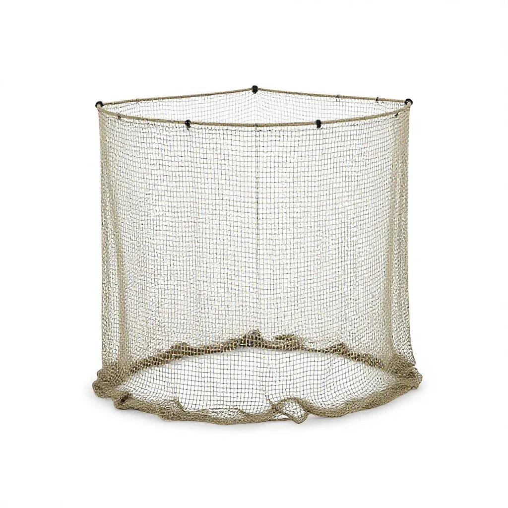 Trammel net isolated on a white background