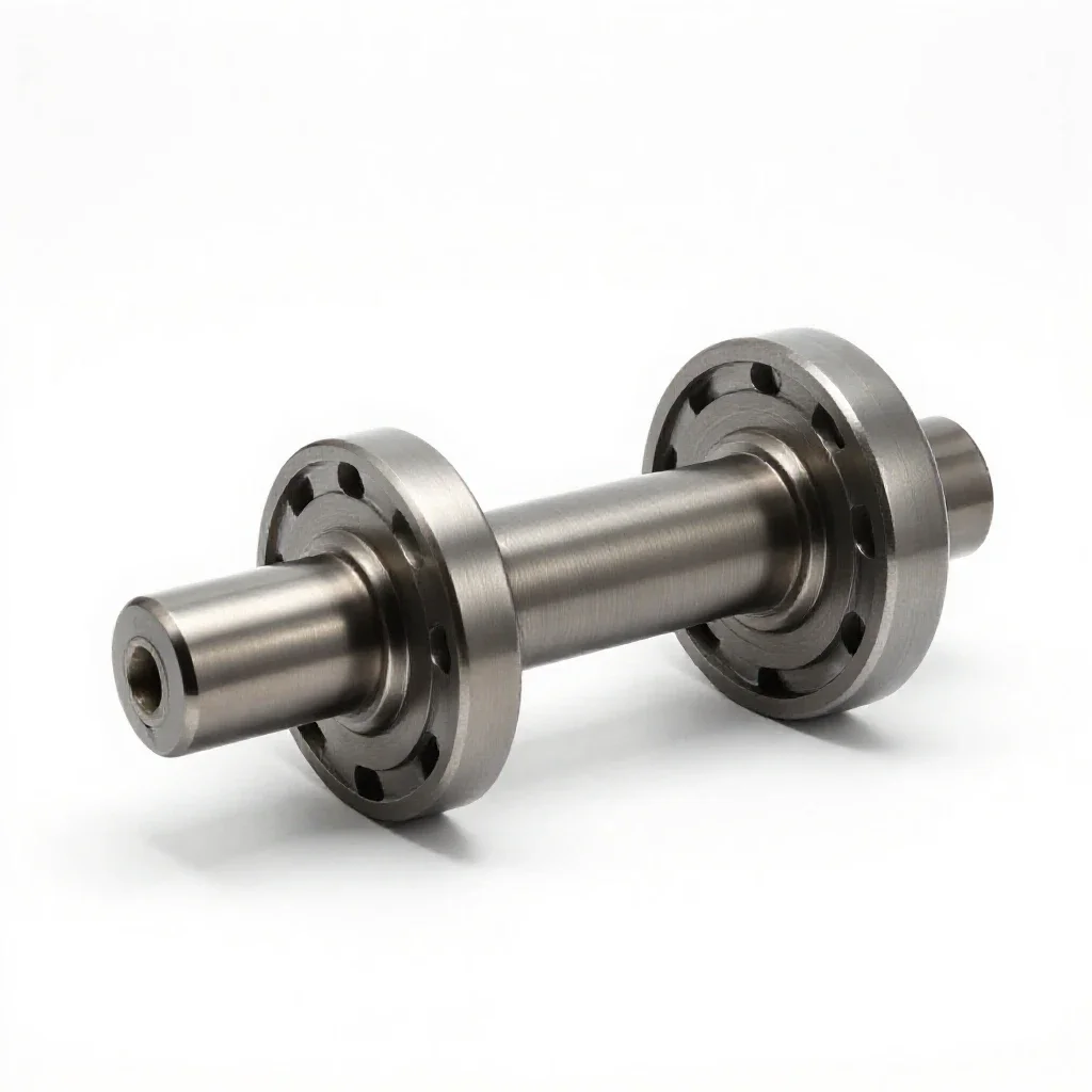 Transmission shaft isolated on a white background