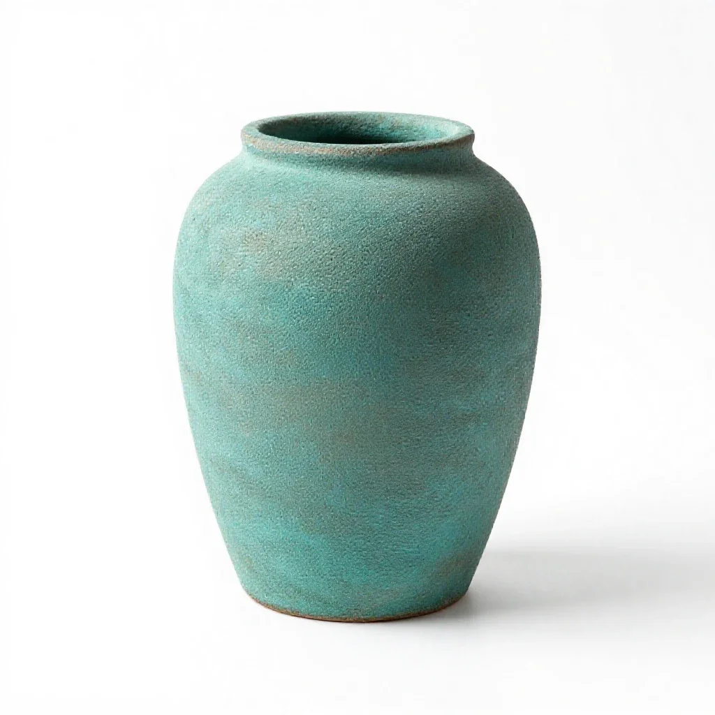 Verdigris isolated on a white background