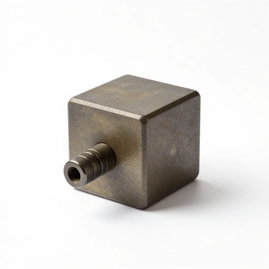Voltaic cell isolated on a white background