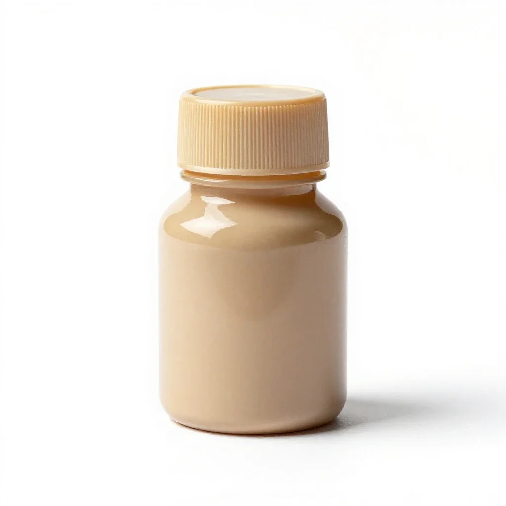 Water-base paint isolated on a white background