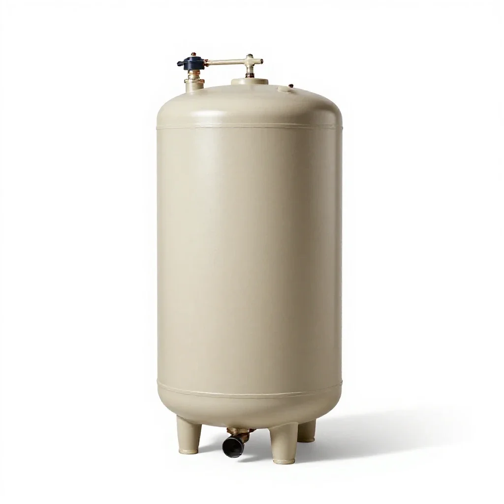 Water heater isolated on a white background
