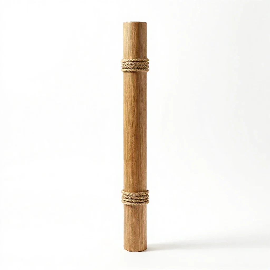 Whipping post isolated on a white background