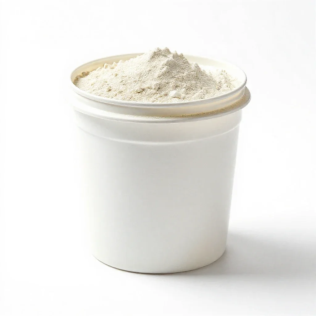 Whitewash isolated on a white background