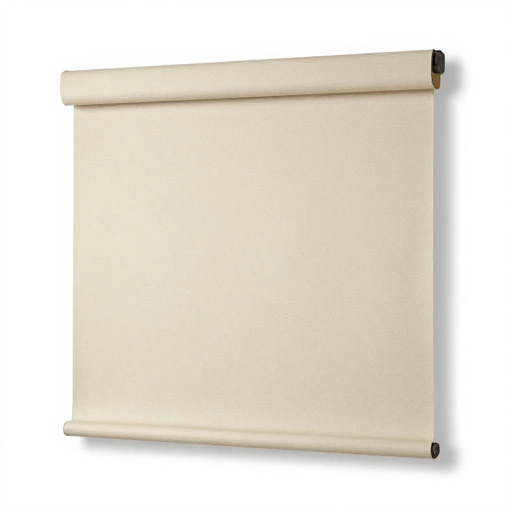Window shade isolated on a white background