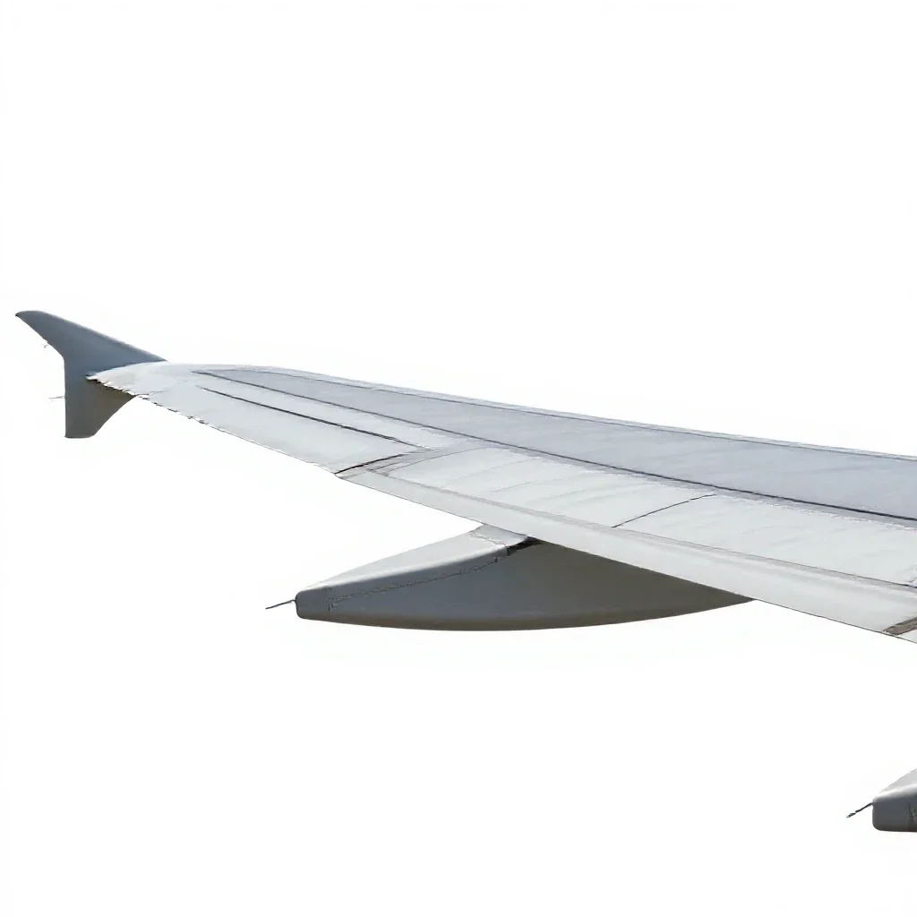 Wing isolated on a white background