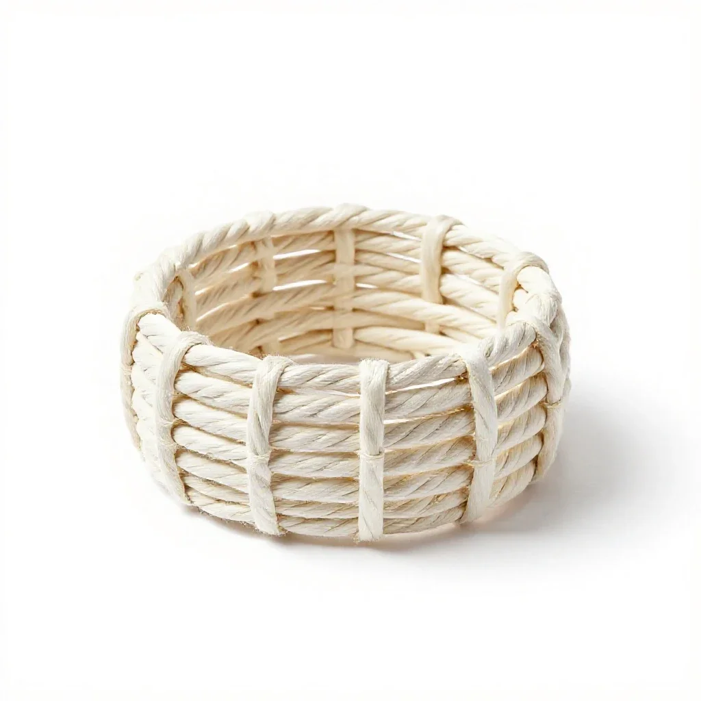 Withe isolated on a white background