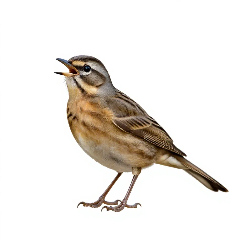 Catbird isolated on a white background