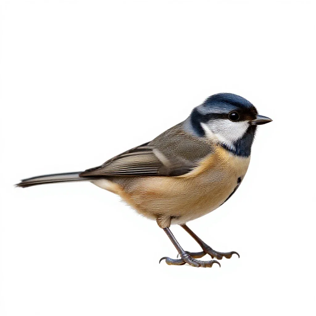 Dickeybird isolated on a white background