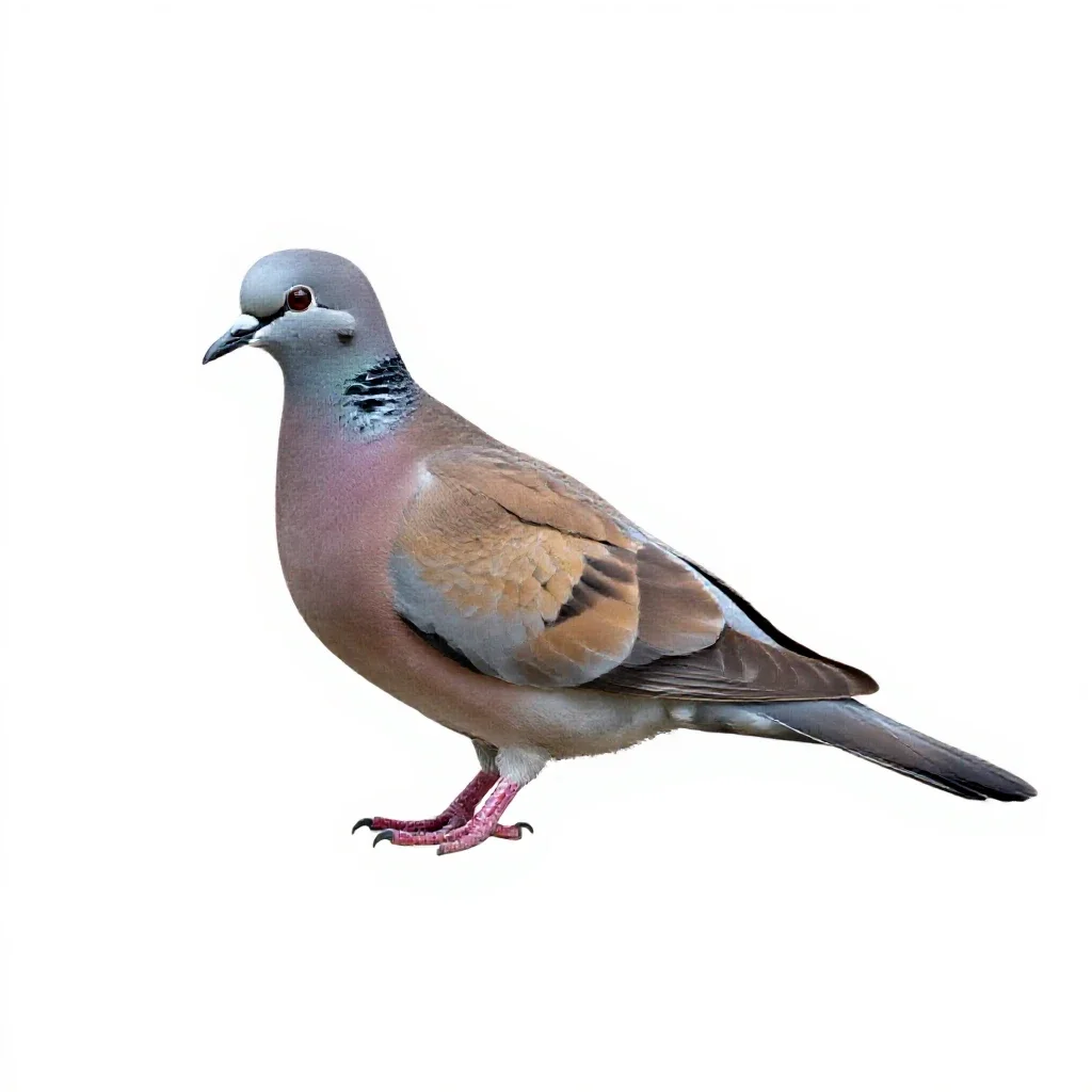 Dove isolated on a white background