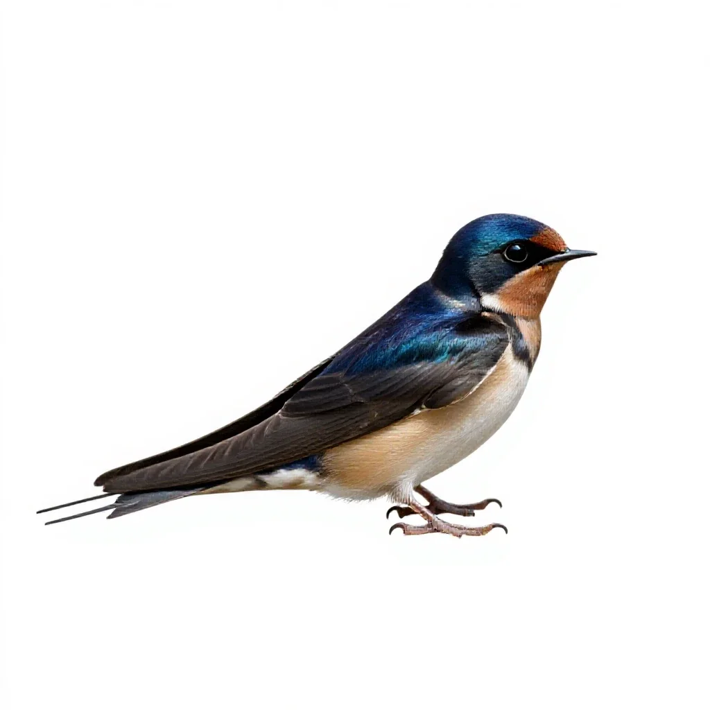 Martin isolated on a white background