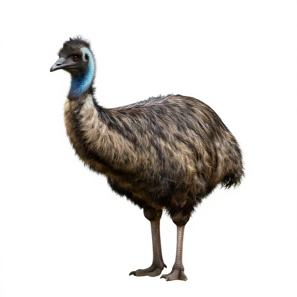 Moa isolated on a white background
