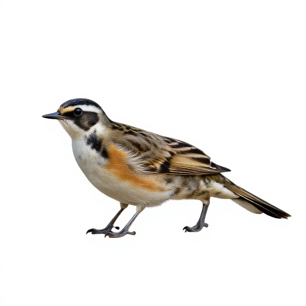 Scissortail isolated on a white background