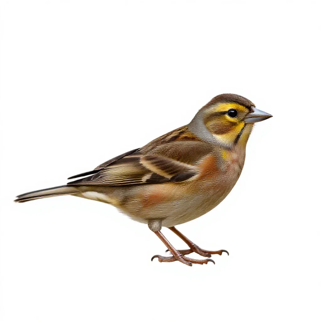 Serin isolated on a white background