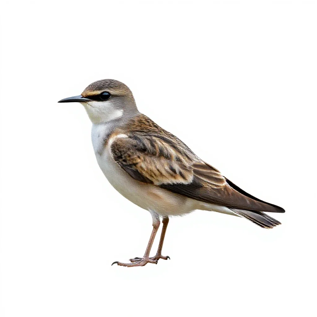 Swiftlet isolated on a white background