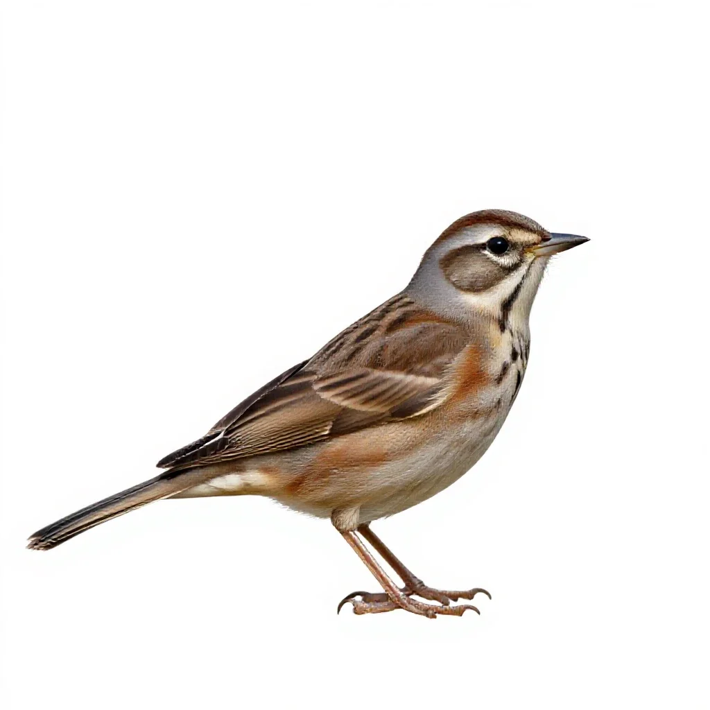 Thrasher isolated on a white background