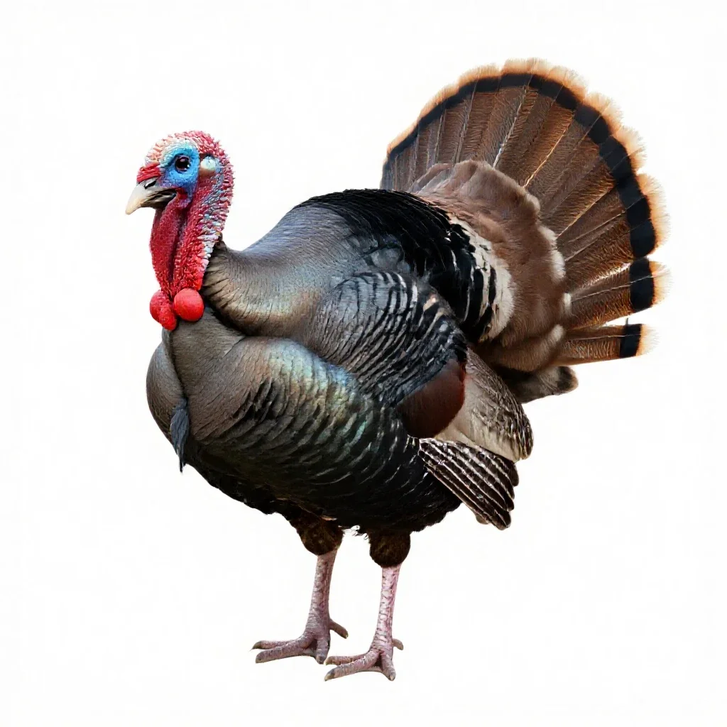 Turkey isolated on a white background