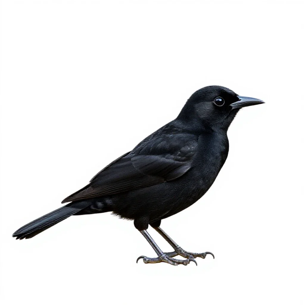 Whydah isolated on a white background
