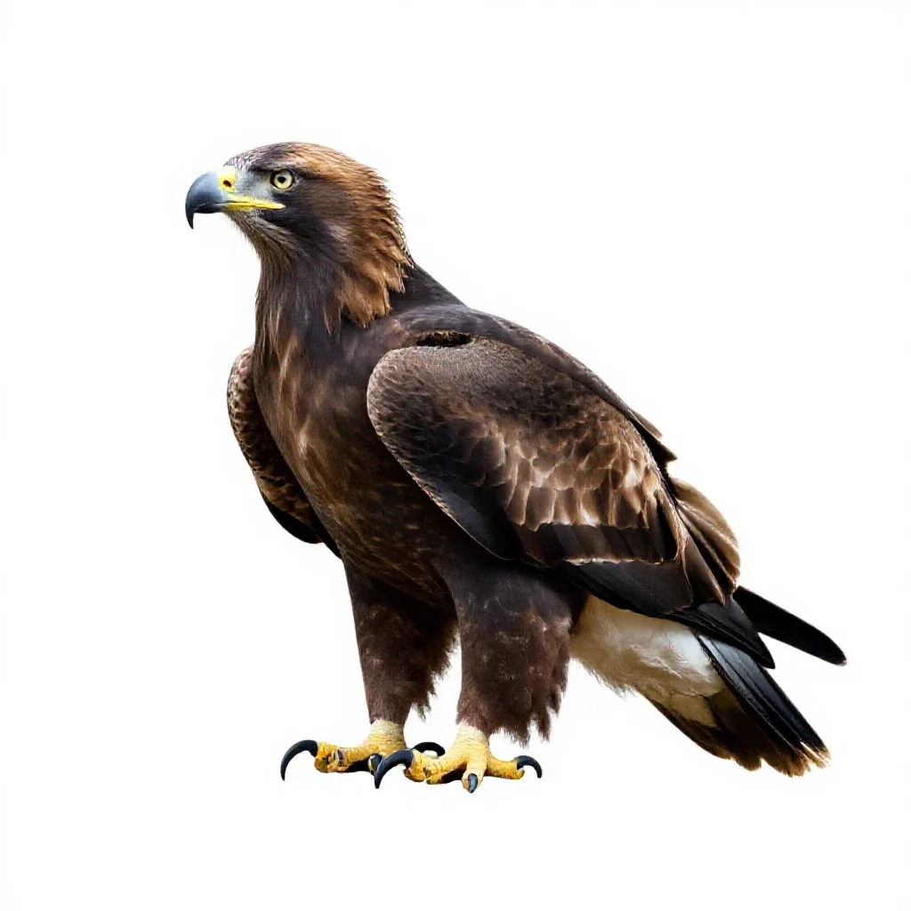 Eagle isolated on a white background