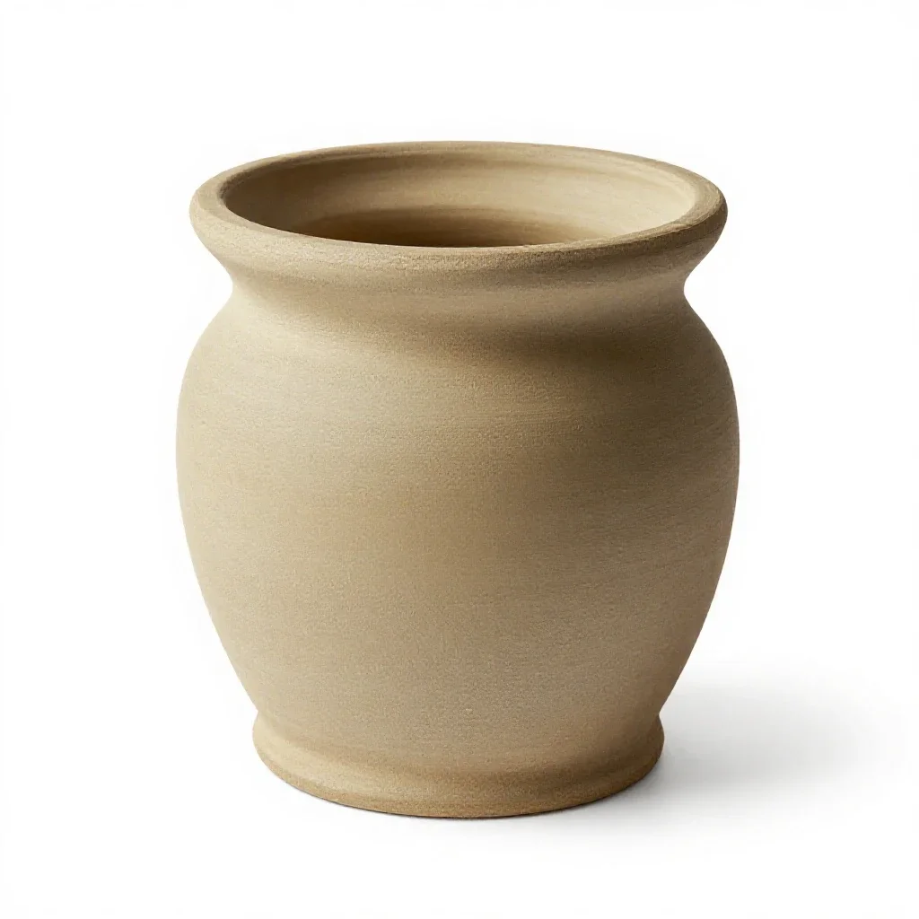 Butter churn isolated on a white background