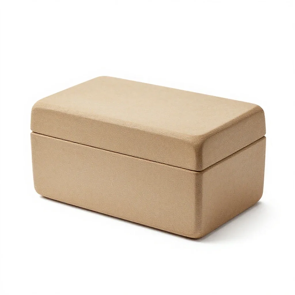Travelling writing box isolated on a white background
