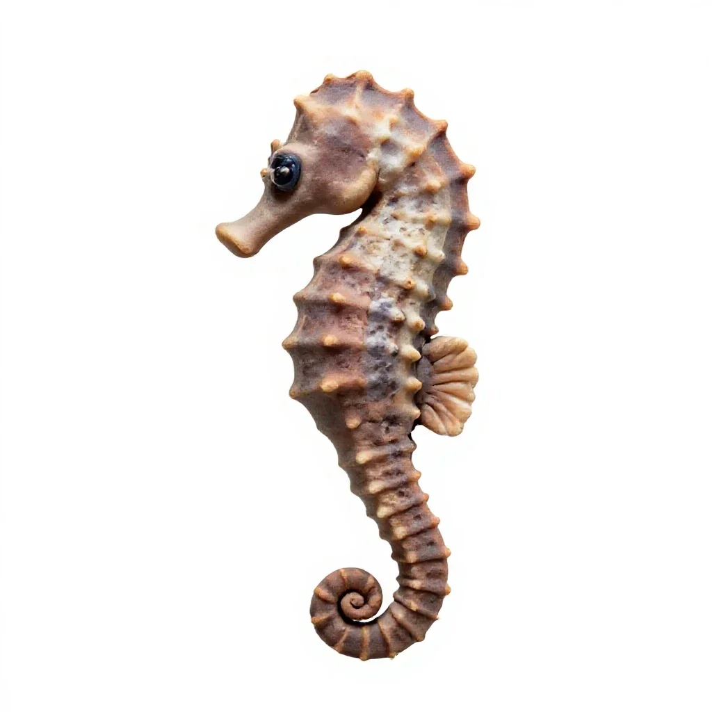 Seahorse isolated on a white background